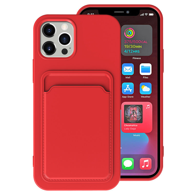 Compatible with Apple, Cross Border Suitable For Iphone12 Integrated Frosted Card Case Mobile Phone Shell Xr 11Tpu Card Soft Shell Spot E-Commerce Compatible with Apple, Cross Border Suitable For Iphone12 Integrated Frosted Card Case Mobile Phone Shell Xr 11Tpu Card Soft Shell Spot E-Commerce